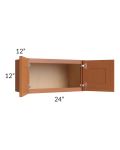 Lexington Cinnamon Glaze 24x12 Wall Cabinet