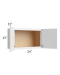 Township White 24x15 Wall Cabinet