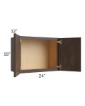 Vienna Kona Brown 24x18 Wall Cabinet