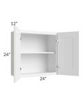 Aspen White Shaker 24x24 Wall Cabinet 