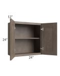 Providence Natural Grey 24x24 Wall Cabinet