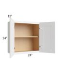 Alpine White Shaker 24x24 Wall Cabinet 