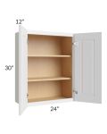 Charlotte White 24x30 Wall Cabinet