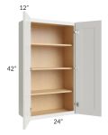 Palisades White 24x42 Wall Cabinet