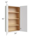 Township White 24x42 Wall Cabinet
