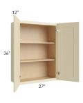 Casselton Ivory 27x36 Wall Cabinet