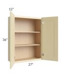 Phoenix Cream Glaze 27x36 Wall Cabinet