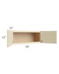 Casselton Ivory 30x12 Wall Cabinet