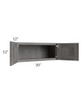 Providence Slate Grey 30x12 Wall Cabinet
