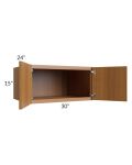 Portland Walnut 30x15x24 Wall Cabinet
