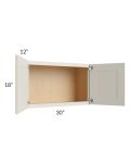 Asheville Cloud Shaker 30x18 Wall Cabinet
