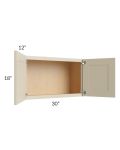 Stratton Khaki Shaker 30x18 Wall Cabinet