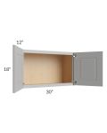 Charlotte Grey 30x18 Wall Cabinet