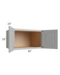 Charlotte Grey 30x18x24 Wall Cabinet