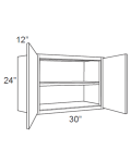 30x24 Wall Cabinet