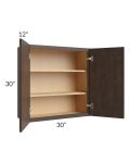 Vienna Kona Brown 30x30 Wall Cabinet