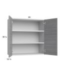 Euro Grey 30x30-1/4 Wall Cabinet