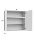 Harbor White 30x30-1/4 Wall Cabinet