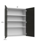 Euro Cafe 30x40-1/4 Wall Cabinet