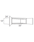 Vienna 33x12x24 Wall Cabinet