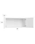 Venetian White Matte 33x15 Wall Cabinet