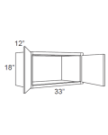 33x18 Wall Cabinet