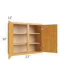 Royal Oak 33x30 Wall Cabinet