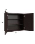 Brazilian Shaker 33x30 Wall Cabinet