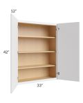 Township White 33x42 Wall Cabinet