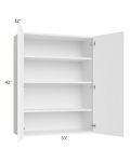Venetian White Matte 33x42 Wall Cabinet