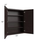 Brazilian Shaker 33x42 Wall Cabinet
