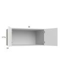 Harbor White 36x17-5/8x24 Wall Cabinet