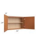 Lexington Cinnamon Glaze 36x24 Wall Cabinet