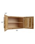 Prairie Shaker 36x24x24 Wall Cabinet - Out of stock through mid April
