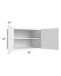 Portland White 36x24x24 Wall Cabinet 