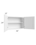 Aspen White Shaker 36x24 Wall Cabinet
