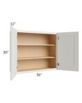 Wellfleet Linen 36x30 Wall Cabinet - Out of stock through April
