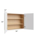 Township White 36x30 Wall Cabinet