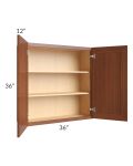Phoenix Caramel Glaze 36x36 Wall Cabinet