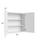 Portland White 36x36 Wall Cabinet 