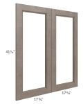 Providence Natural Grey 36x42 Glass Door Only with Glass Included