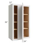 Vienna Cloud 24x36 Blind Corner Wall Cabinet