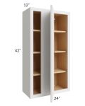 Vienna Cloud 24x42 Blind Corner Wall Cabinet