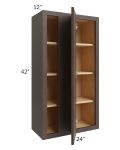 Vienna Kona Brown 24x42 Blind Corner Wall Cabinet