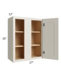 Asheville Cloud Shaker 27x30 Wall Blind Cabinet