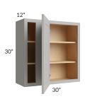 Salem Light Grey 30x30 Blind Corner Wall Cabinet