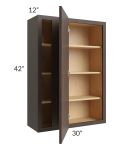 Vienna Kona Brown 30x42 Blind Corner Wall Cabinet