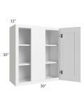 Aspen White Shaker 30x30 Blind Wall Cabinet