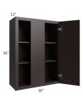 Brazilian Shaker 30x36 Blind Wall Cabinet