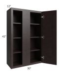 Brazilian Shaker 30x42 Blind Wall Cabinet